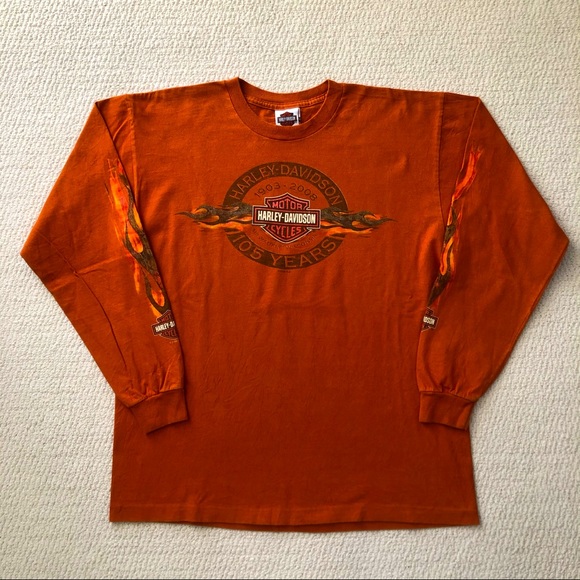 Harley-Davidson Other - Vintage Single Stitch Harley Davidson Graphic Crewneck